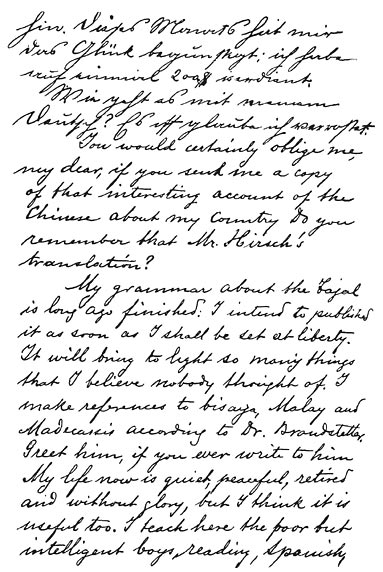 Rizal's Letter