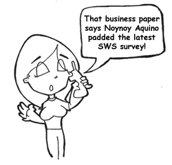 Noynoy pads surveys...