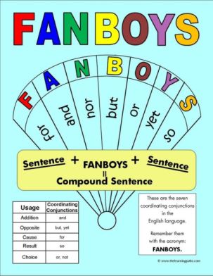 The YUNiversity on X: Do you know the “Grammar FANBOYS”? For And
