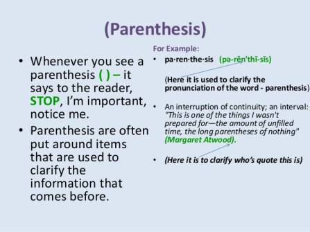 Parenthesis перевод. Parenthesis в английском. Parenthesis примеры. Parenthesis examples. Parenthesis in stylistics.